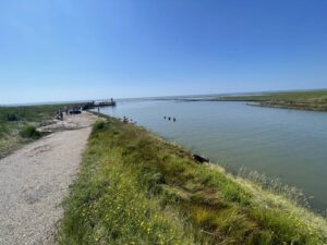 Reiseblog - Nord-Ostsee-Kanal - Badestelle Nordpunkt